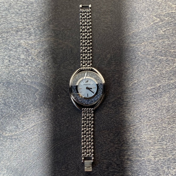 Swarovski Crystal Stainless Steel Silver Watch - Picture 4 of 14